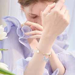 Подвески из латуни с эмалью&nbsp;KK-BBC0017-67