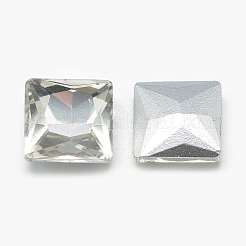 Similistein Cabochons Glas Strass&nbsp;RGLA-T027-10x10mm-01