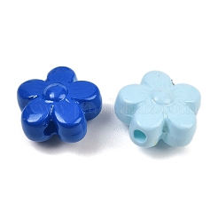 Непрозрачные акриловые бусины OACR-B036-10