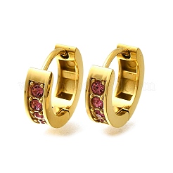 Серьги-кольца из нержавеющей стали 304 для женщин EJEW-M068-10G