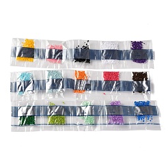 Kit di adesivi per pittura diamante fai da te con gufo e farfalla e ragazza e fiore per bambini&nbsp;DIY-O016-22