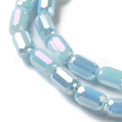 Стеклянные бусины с гальваническим покрытием &nbsp;EGLA-D031-01-09