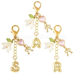 Decorazioni pendenti in ottone&nbsp;HJEW-YW00465-01