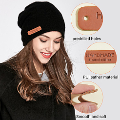 50 шт. 5-х цветные этикетки из искусственной кожи FIND-GL0001-61