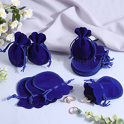 20 шт. бархатные сумки-шнурки из тыквы&nbsp;TP-BBC0001-07A-03