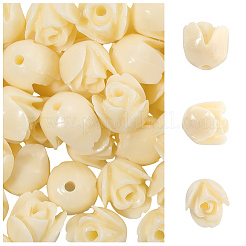 100 шт. синтетические коралловые резные бусины&nbsp;CORA-SC0001-13