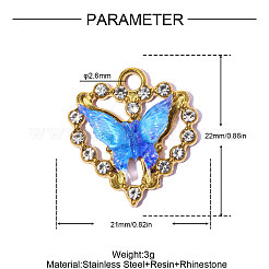Strassanhänger aus Edelstahl 304&nbsp;STAS-OY015-36G-01