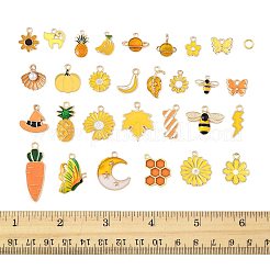 30 шт. Подвески из сплава с эмалью&nbsp;FIND-FS0004-48