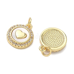 Латунные микро проложить кубического циркония подвески&nbsp;KK-A282-01G-02