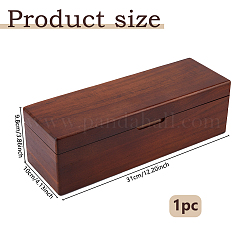 4 решетчатый деревянный ящик для хранения чайных пакетиков&nbsp;CON-WH0088-48A