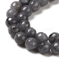 Натуральный белый нефритовый шарик нити&nbsp;G-R346-8mm-10