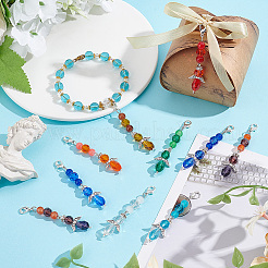 Стекло подвесные украшения&nbsp;HJEW-GO00026