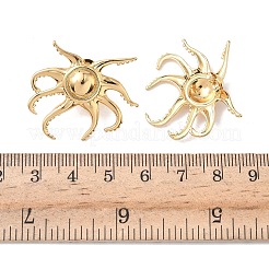 Серьги-гвоздики из нержавеющей стали 304 в форме кальмара&nbsp;EJEW-B156-07G