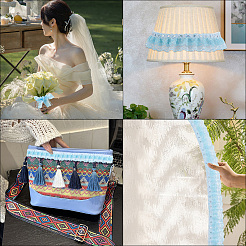 20 м полиэстеровая кружевная лента для отделки&nbsp;OCOR-CY0001-38