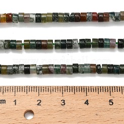 Природного индийского агата бисер нитей G-Z110-A17-2x4mm