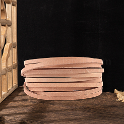 5 м плоские шнуры из коровьей кожи&nbsp;WL-GF0001-27C-03