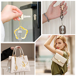 10 шт. двухцветные бусины-короны из сплава со стразами&nbsp;FIND-PA0001-33