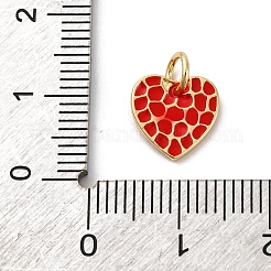 Латунь эмаль подвески&nbsp;KK-Q098-23G-A