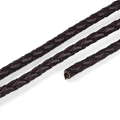 Vachette cordon tressé en cuir&nbsp;NWIR-N005-01B-3mm