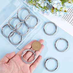 10 шт. Кольца пружинные затворные из сплава&nbsp;FIND-SP0001-38P