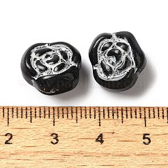 Непрозрачные бусины лэмпворк&nbsp;LAMP-P065-02B-06