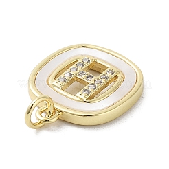 Покрытие стойки латунь микропаве прозрачные подвески из кубического циркония KK-E102-33G-H