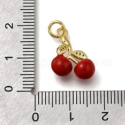 Ottone micro spianare pendenti zirconi&nbsp;KK-S515-065G