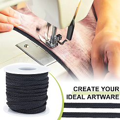 10 ярд полиэфирной скрученной отделки шнуром для губ&nbsp;OCOR-BC0006-28A