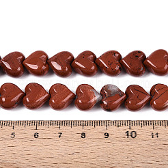 Натуральные красные яшмы бусы пряди G-T144-22A-03