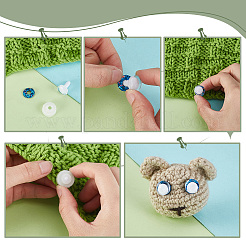 22 bgas 11 цвета смоляные глаза для кукольных поделок&nbsp;DIY-GA0008-57