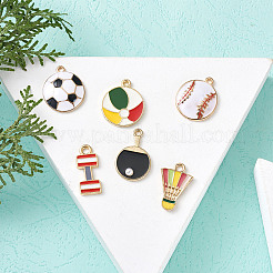 Подвески из эмали и сплава&nbsp;ENAM-TA0002-08