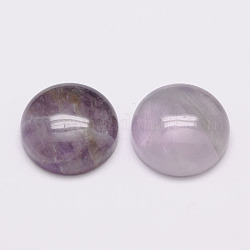 Half Round/Dome Natural Amethyst Cabochons, 16x6mm
