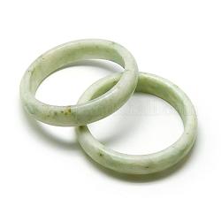 Brazaletes de jade natural, 2-1/4 pulgada ~ 2-1/2 pulgadas (58~62 mm)