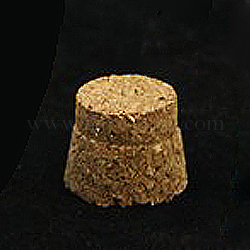 Tappo in sughero di legno, tamponamenti di bottiglie, Burlywood, 12x15x12mm