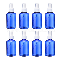 150 мл многоразового пластикового спрея для домашних животных, пустые бутылки с насосом для жидкости, синие, 5.3x13.5 см, емкость: 150 мл (5.07 жидких унции)