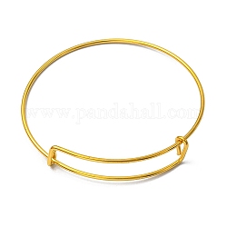 Fabbricazione del braccialetto espandibile in ferro regolabile,  cadmio& piombo libero, oro, 2-1/2 pollice (65 mm)