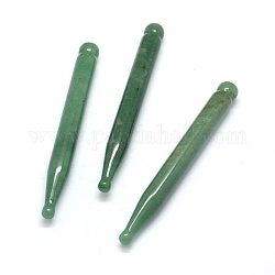 Natürliche grüne Aventurin Massagestäbe, Massagestab, Massagewerkzeuge, Stick, 117x12 mm