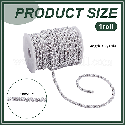 21.25м 3-слойные полиэстеровые витые шнуры OCOR-PH0006-52-1