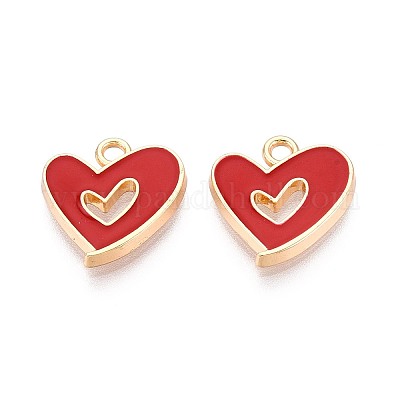 Подвески из эмали и сплава PALLOY-T092-27G-04-1