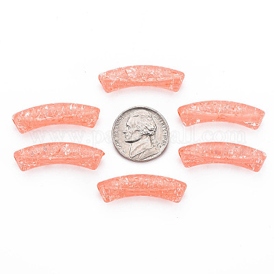 Прозрачных бусин акриловые треск CACR-S009-001A-N52-1