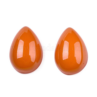 Cabochons en résine opaque&nbsp;RESI-N022-08C-1