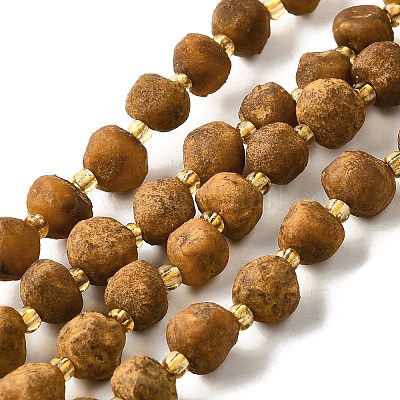 Нити бусин из необработанного натурального янтаря G-U023-D01-1