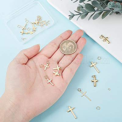 16шт 8 латунные подвески KK-BC0002-81-1