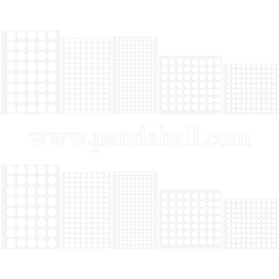 10 лист 5 стиля двухсторонние самоклеящиеся листы из вспененного eva AJEW-SP0002-63B-1