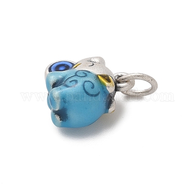 S999 изящные серебряные эмалевые подвески STER-D300-22AS-1