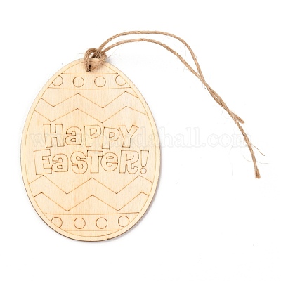 Сделай сам в форме яйца ручной работы выдалбливают граффити из дерева WOOD-G007-02A-1