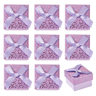 Бант картон бумага кольца подарочные коробки для хранения CON-TAC0001-16C-1