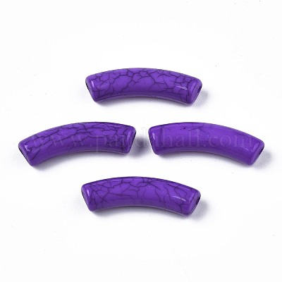 Непрозрачные акриловые бусины с краклеем X1-MACR-S372-002N-011-1