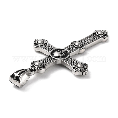 Ионное покрытие(ip) 304 нержавеющая сталь большие подвески STAS-D067-08AS-1