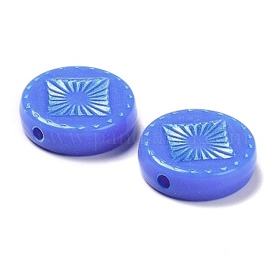 Непрозрачные акриловые бусины OACR-G016-07I-1